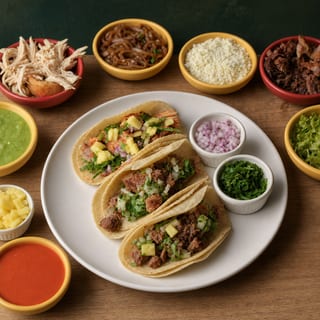 CHOOSE YOUR 3 TACOS