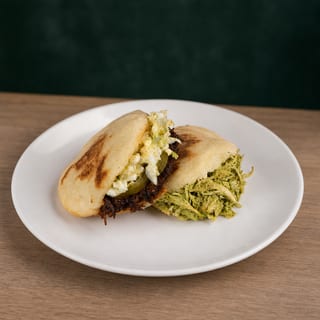 #3- 2 Arepas + soup, side, or drink
